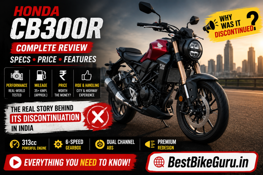 Honda CB300R specification