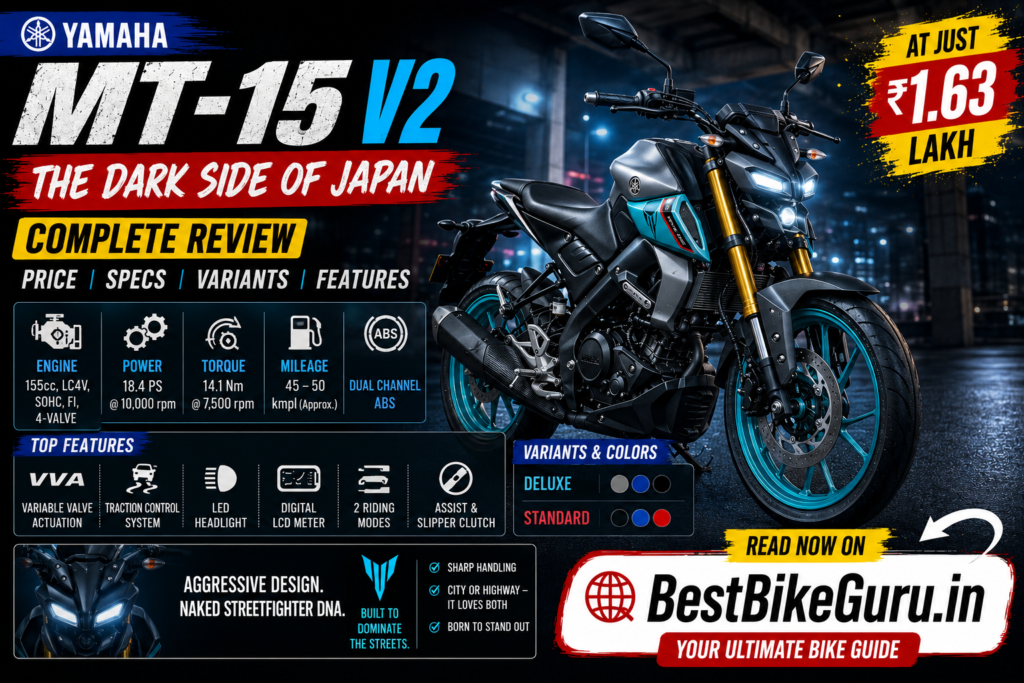 Yamaha MT-15 V2 Specification
